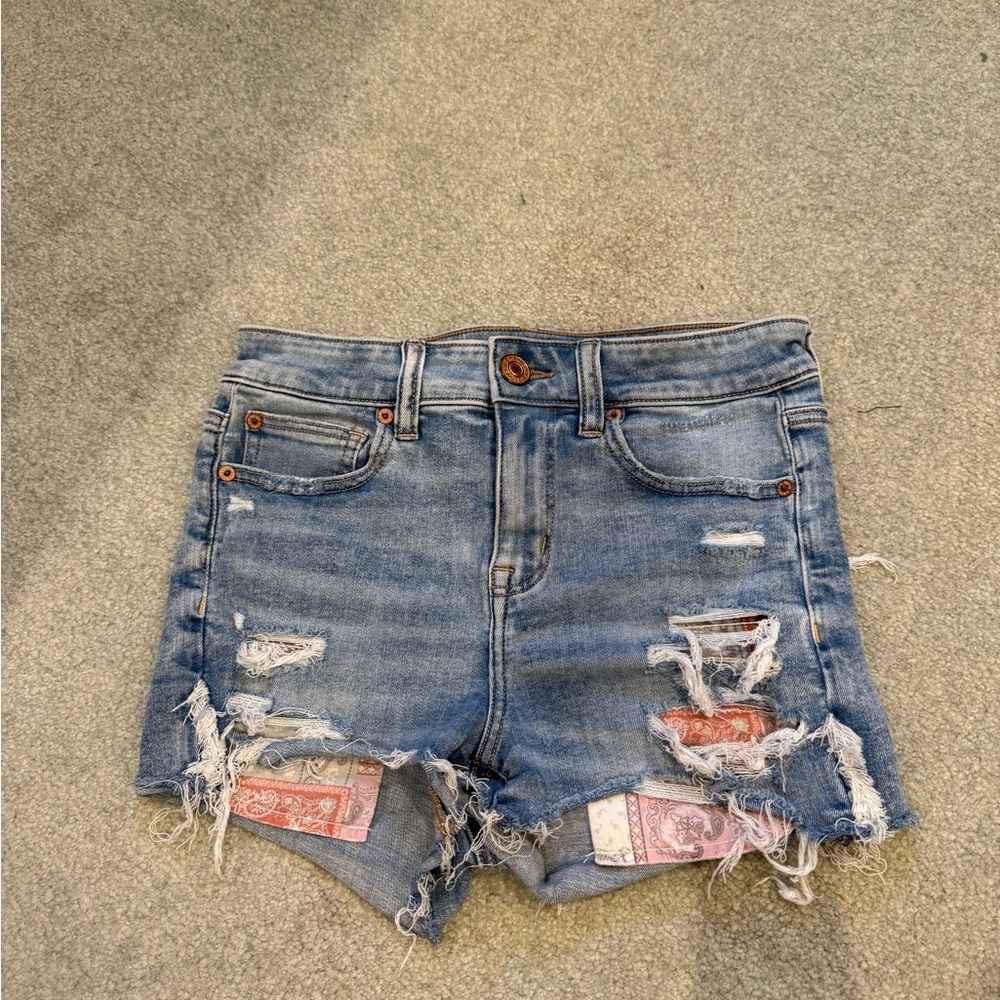 American Eagle High Waisted Short Shorts